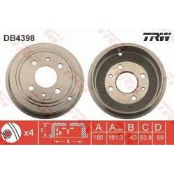Kočioni bubanj TRW DB4398