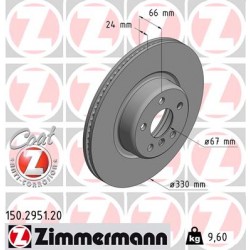 Kočioni disk ZIMMERMANN 150.2951.20